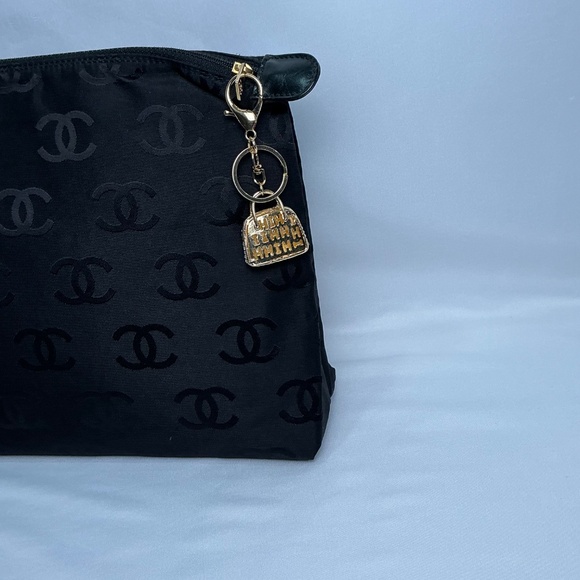 Fabulous rhinestone speedy crystal bag charm key ring - Picture 4 of 5